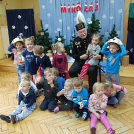Mikołaj w przedszkolu w Pleszewie foto_1