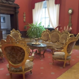Zwiedzanie Pałacu w Kopicach w dniu 26.10.2016r.
